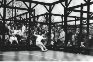 Bob Kingsbury in action at the 1975 Nationals at Fox Meadow