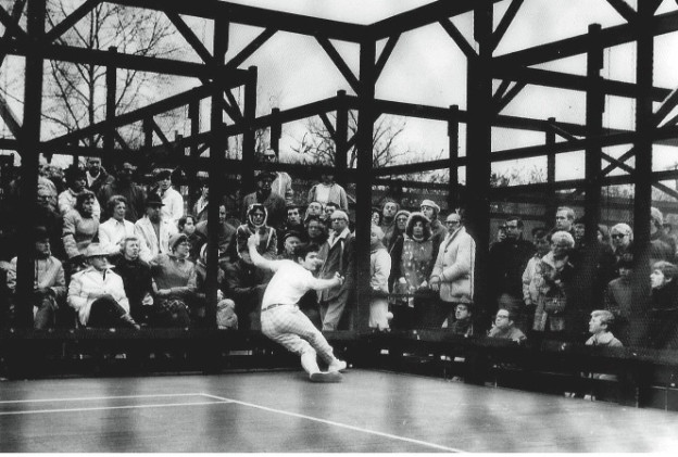Bob Kingsbury in action at the 1975 Nationals at Fox Meadow