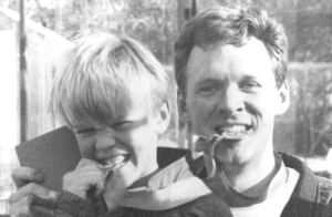 It really is gold! The under 12 winners Peter Hissey and Jim McAvoy put their Viking Cup medals to the vital 