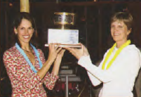2004 Women's Champions - Susie Keane and Mary Doten