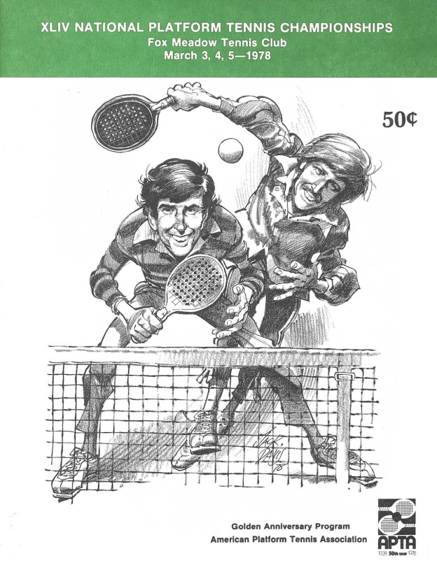 1978 Men's Nationals Program Brochure