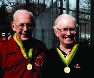 As a team, Don Hyde and Bob Brown won eight Senior titles